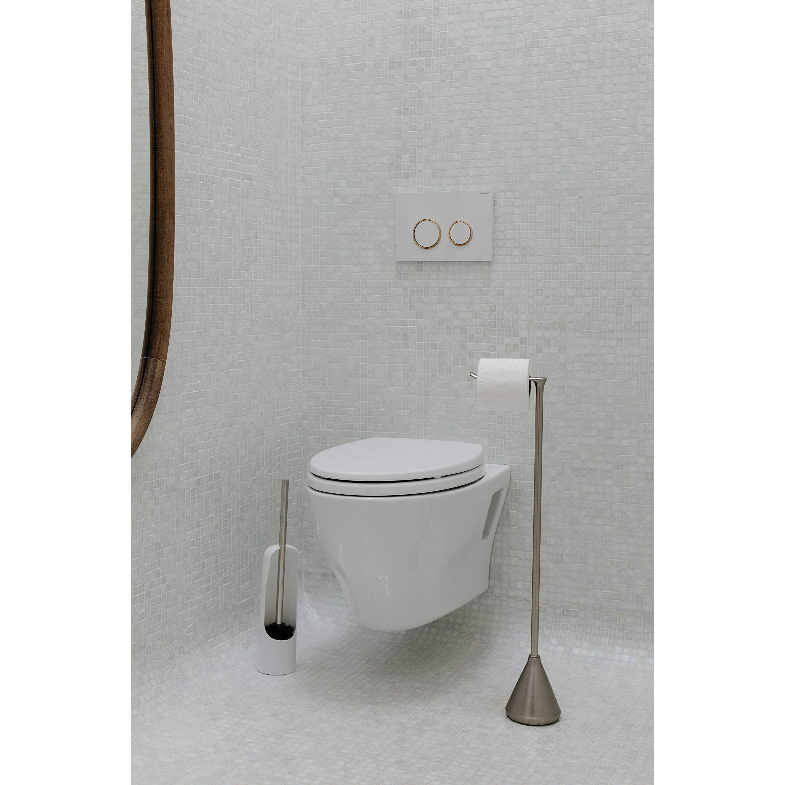Umbra 022409-410 Stream Toilet Paper Stand  Brushed Nickel