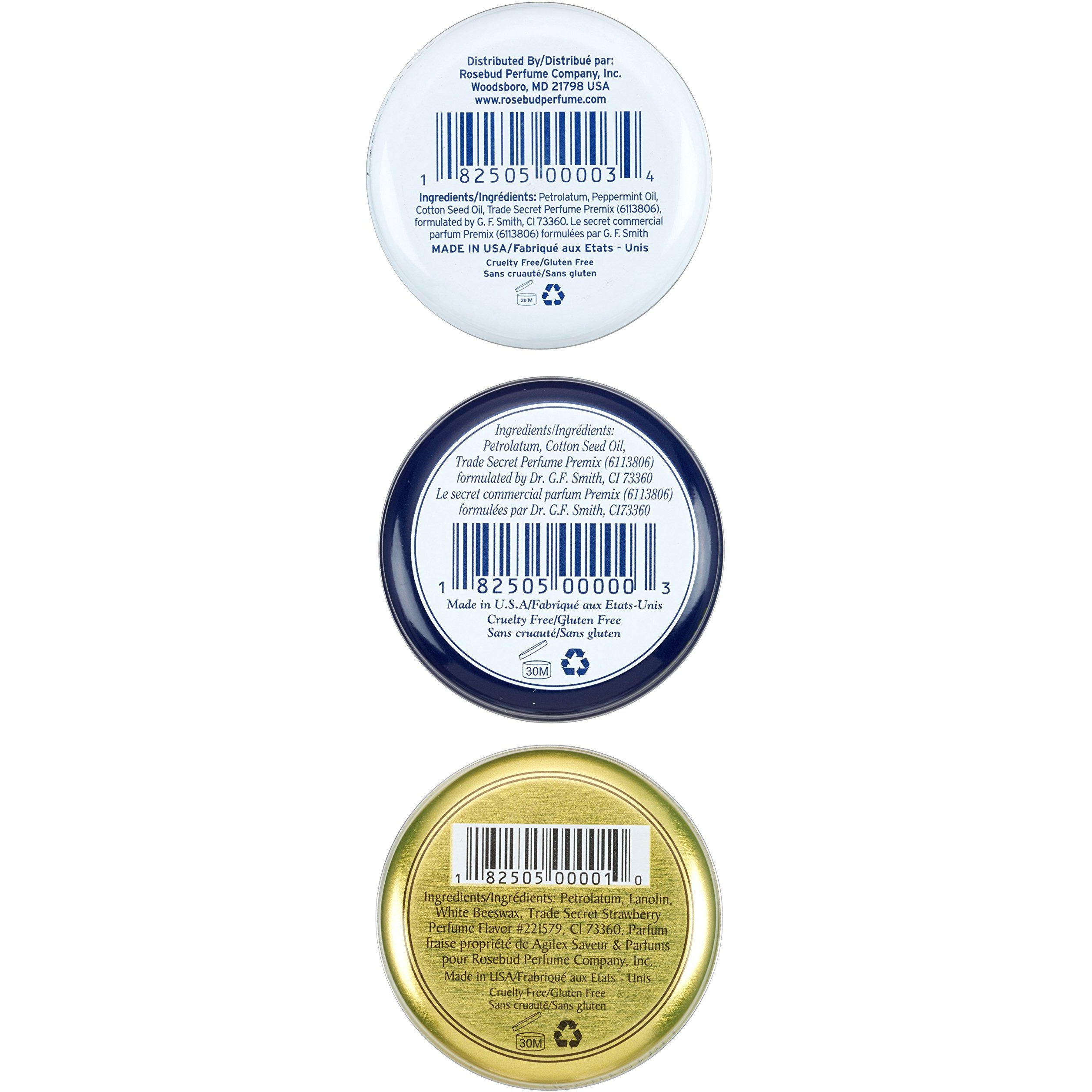 Rosebud Three Lavish Layers Lip Balm  0.8 Ounce