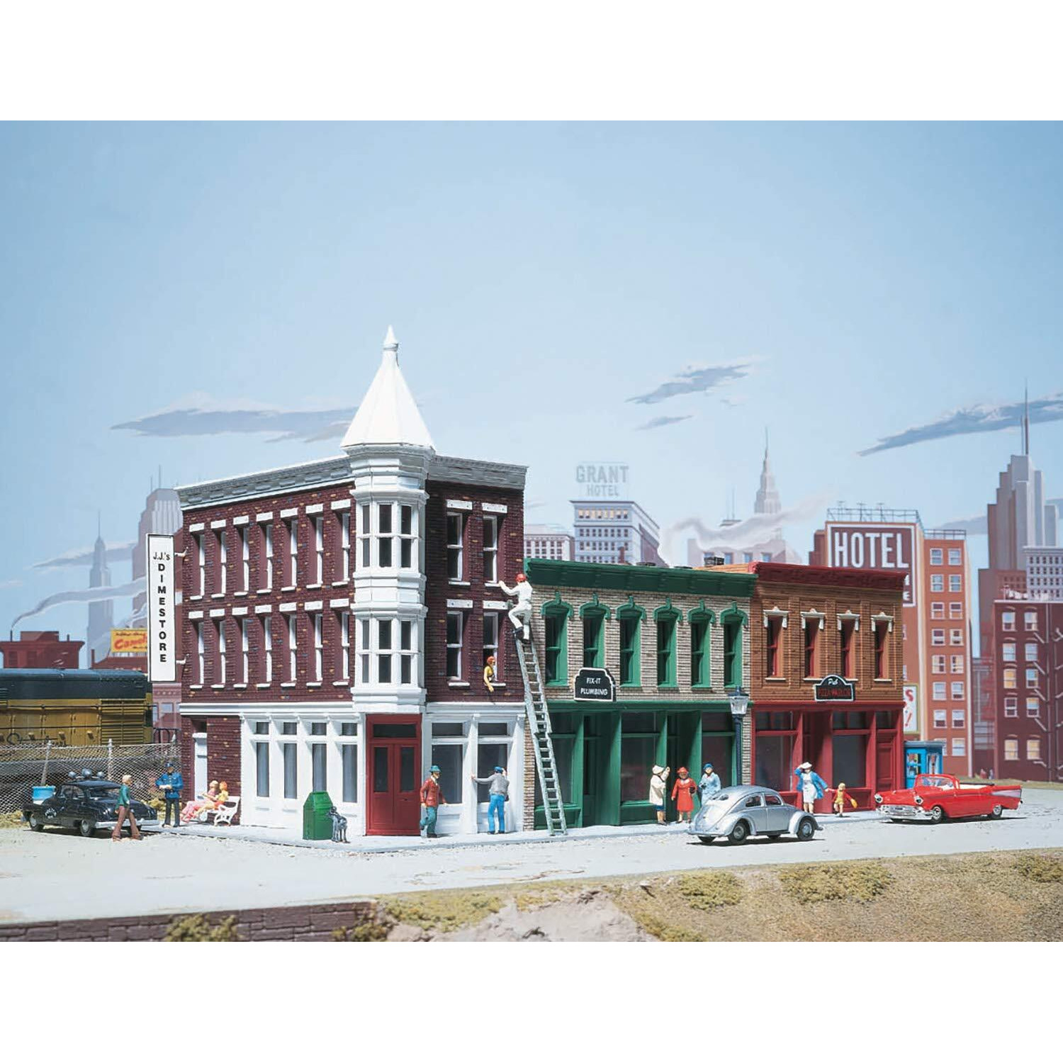 Walthers Cornerstone Series Kit Ho Scale Merchant's Row Ii