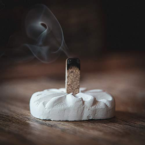 Incienso De Santa Fe - Pion Natural Wood Incense Bricks  40 Count - Made In The Usa