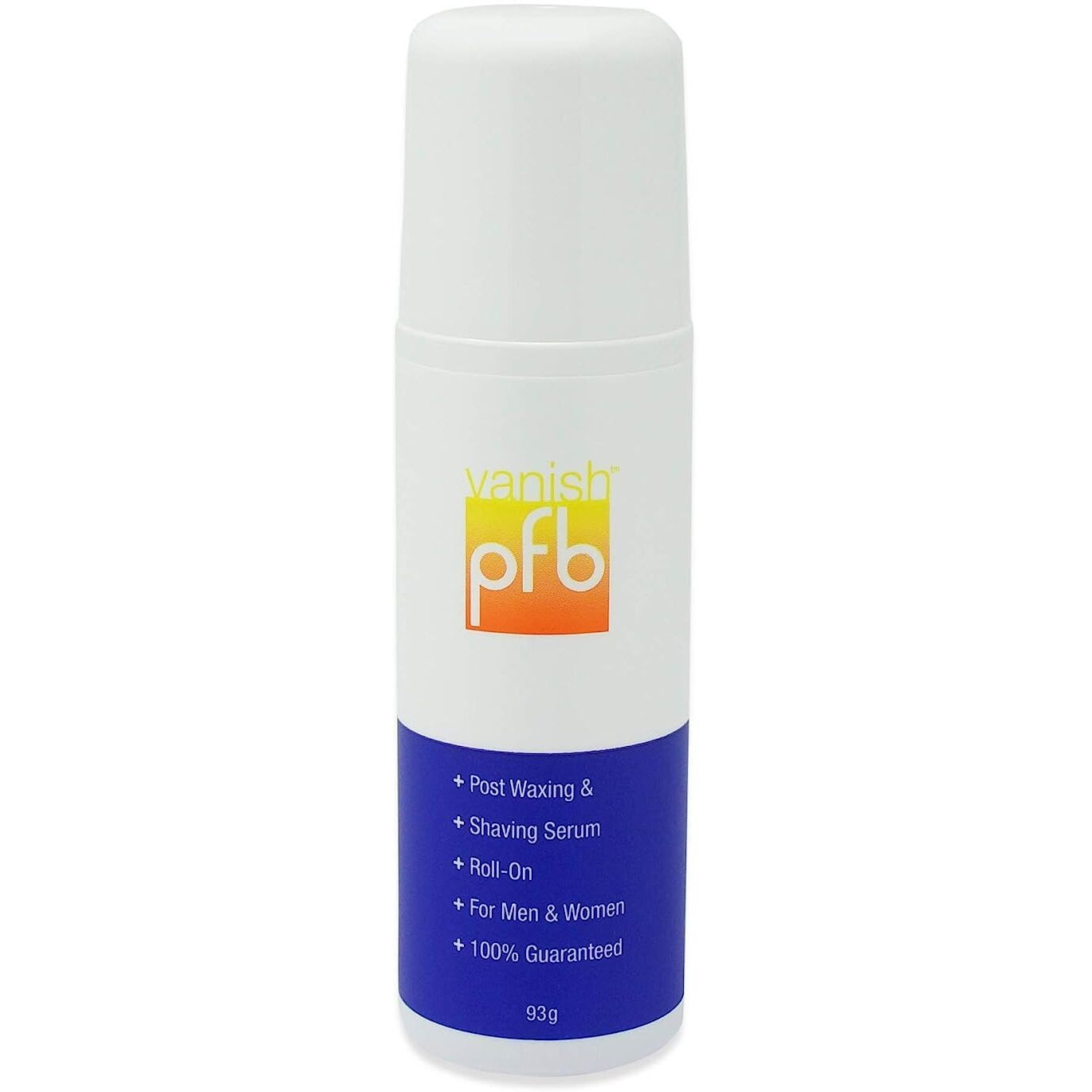 Pfb Vanish Razor Bump Stopper Roll On Shaving Gel - Skin Care Treatment For Ingrown Hairs And Razor Burns  93G