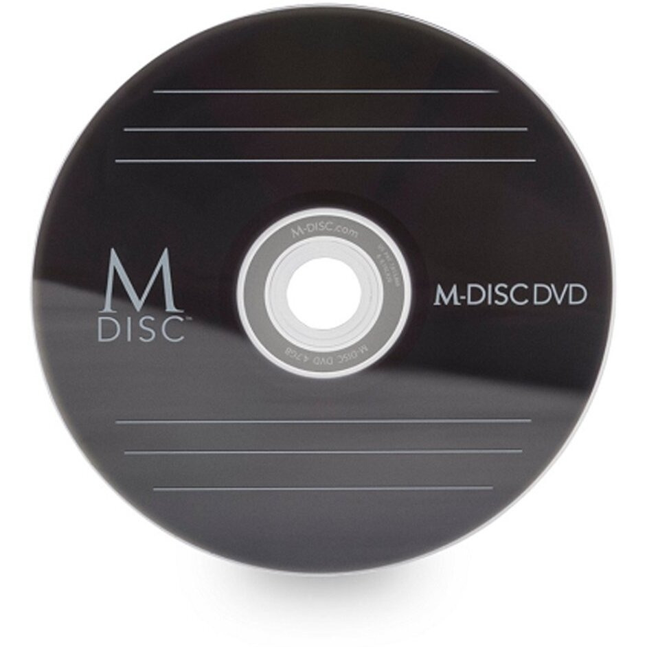 15 Pack Millenniata M-Disc Dvd 4.7Gb 4X Hd 1000 Year Permanent Data Archival/Backup Blank Media Recordable Disc