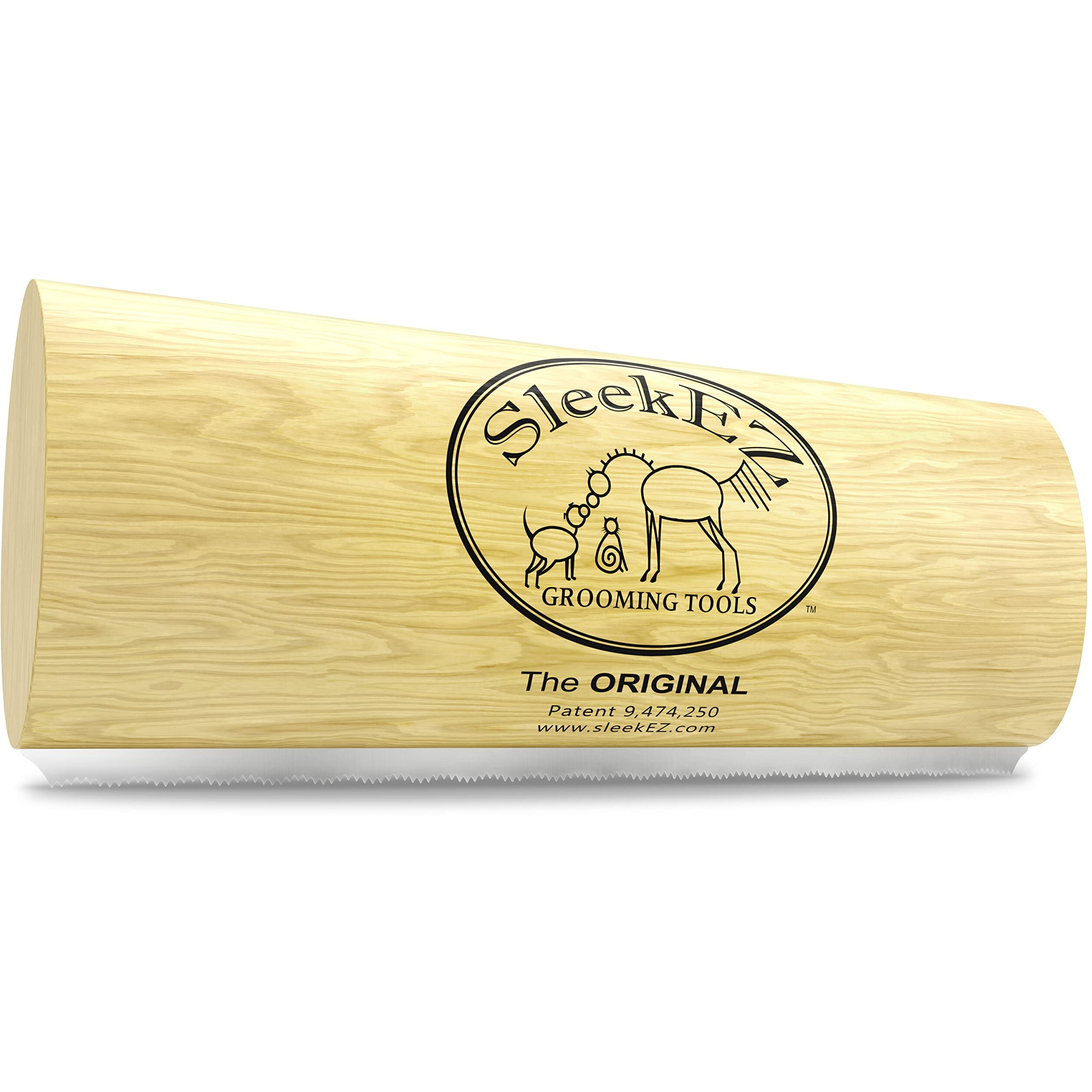 Sleekez Dog Brush For Shedding & Dog Grooming Supplies  Deshedding Dog Brush  Dog Brush For Short Haired Dogs  Dog Brush For Long Haired Dogs  Metal Dog Comb  Dog Hair Brush  Dog Shedding Brush