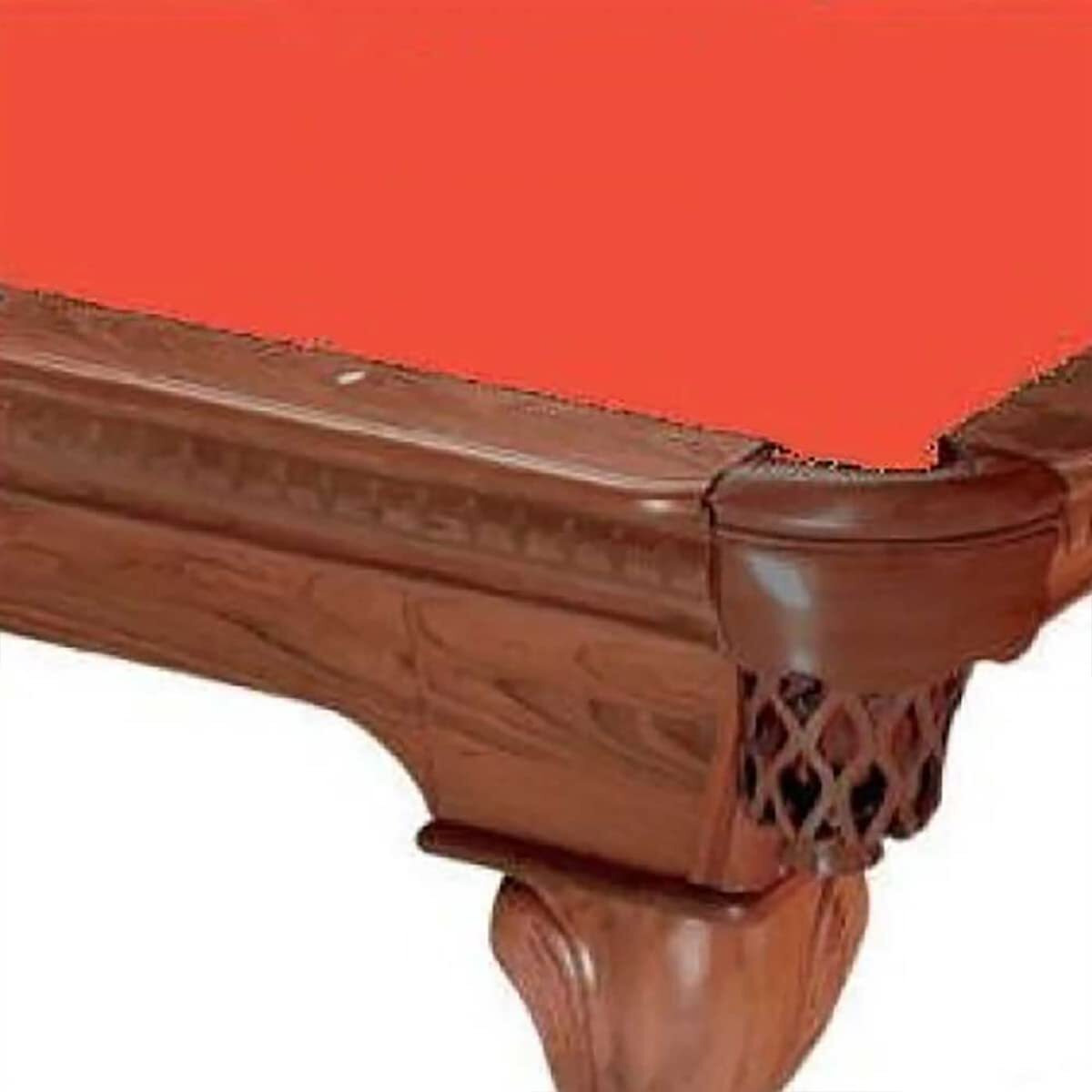 8' Orange Proline Classic 303 Teflon Billiard Pool Table Cloth Felt