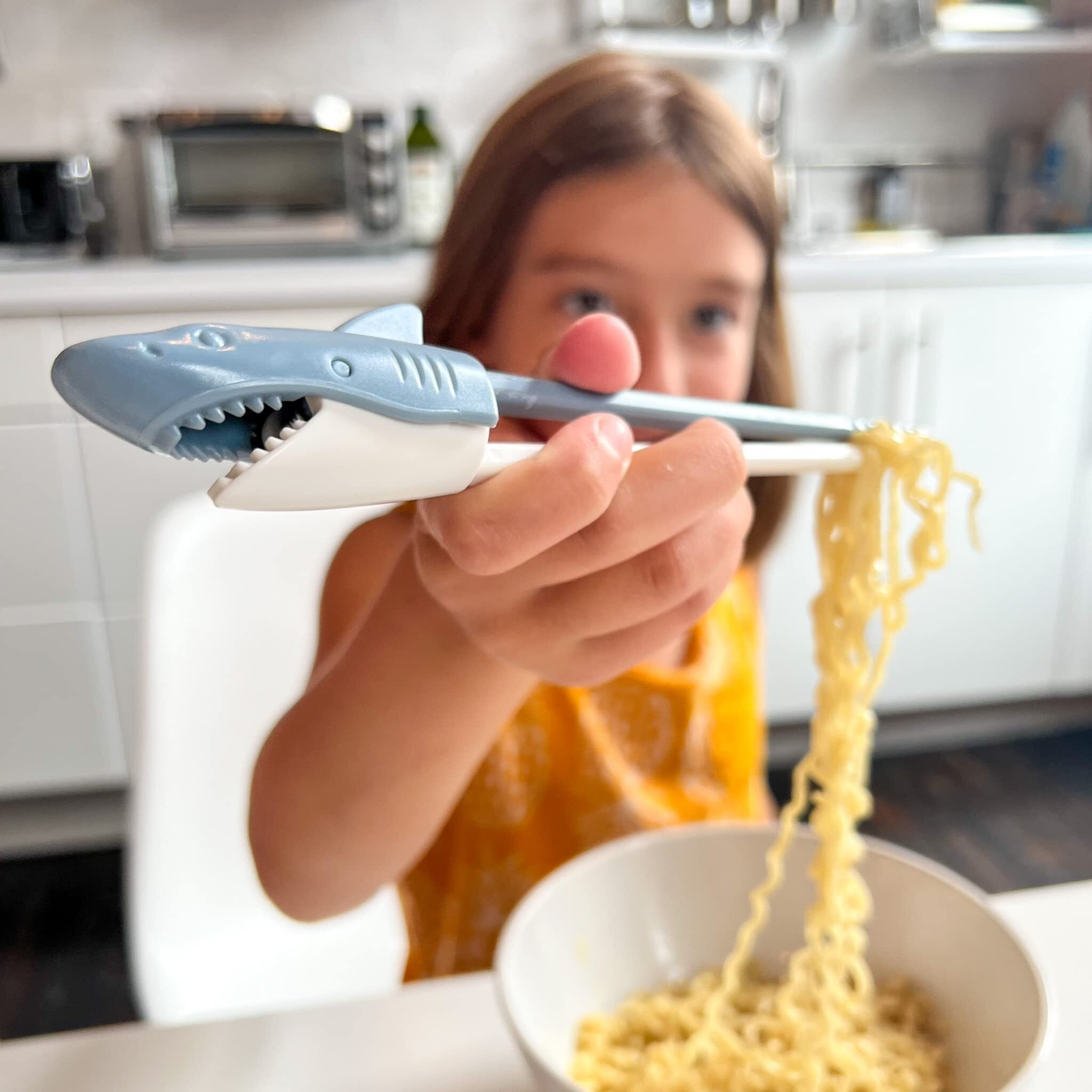 Genuine Fred Shark Munchtime Chopsticks  One Size  Multicolor