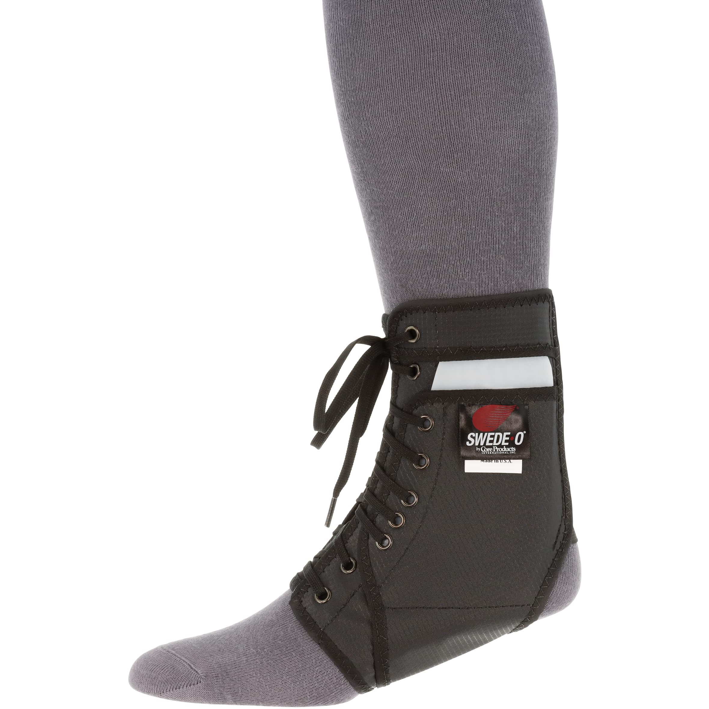 Swede-O Ankle Lok Ankle Brace  Black - Medium