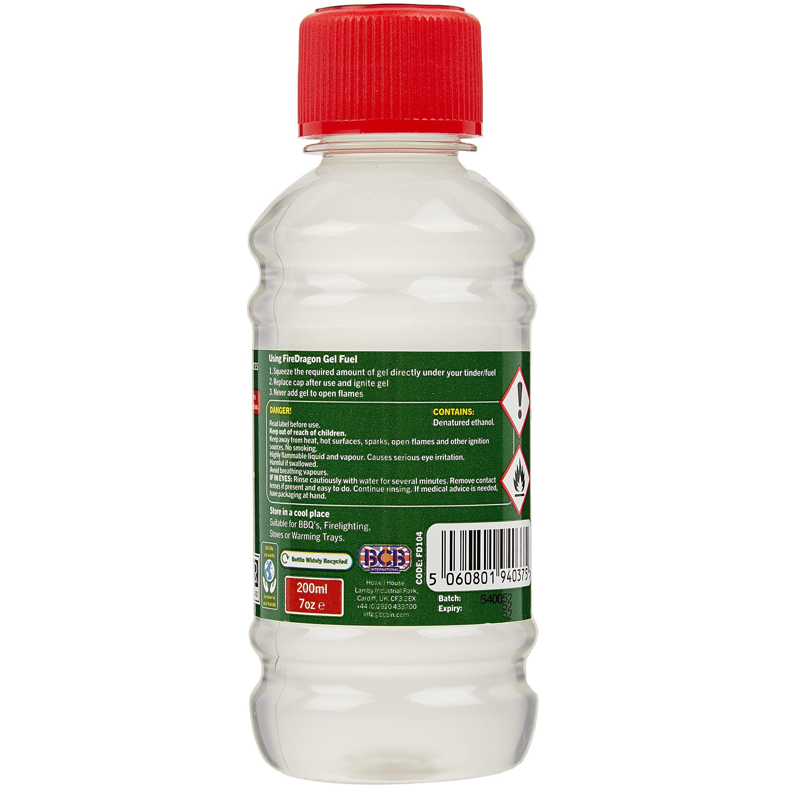 Bcb Adventure Fire Dragon Gel Fuel  250Ml