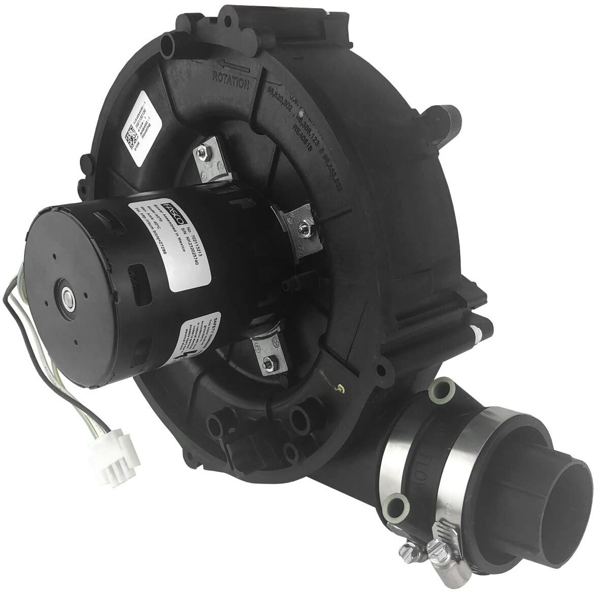 Fasco A070 Rheem Rudd Furnace Draft Inducer Blower (70-104157-02  72112572)