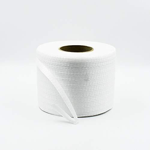 Mr. Shrinkwrap 1/2"" X 1500' Cross Woven Strapping Cord | Polyester Strap For Shrink Wrap | High Tensile Strength | Easy Installation & Secure Hold