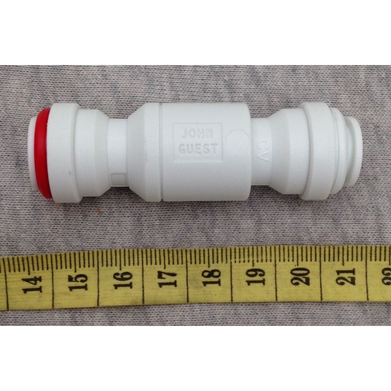 John Guest 3/8"" One Way Check Valve Ro Reverse Osmosis Water Filter Nsf Certified