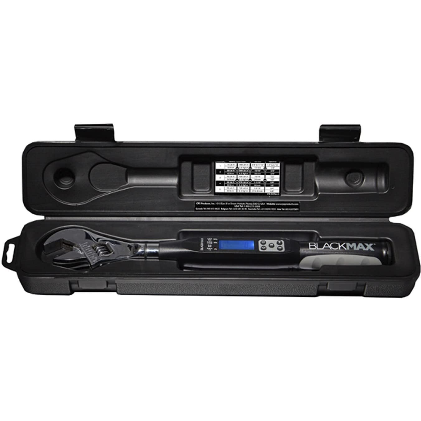 Cps Blackmax Btldtw Adjustable Electronic Torque Wrench