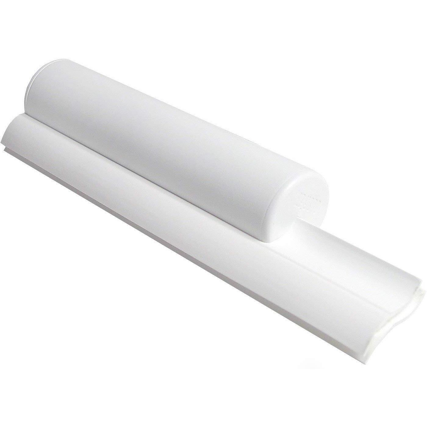 Cleret Dual Bladed Classic Bath Squeegee - All White