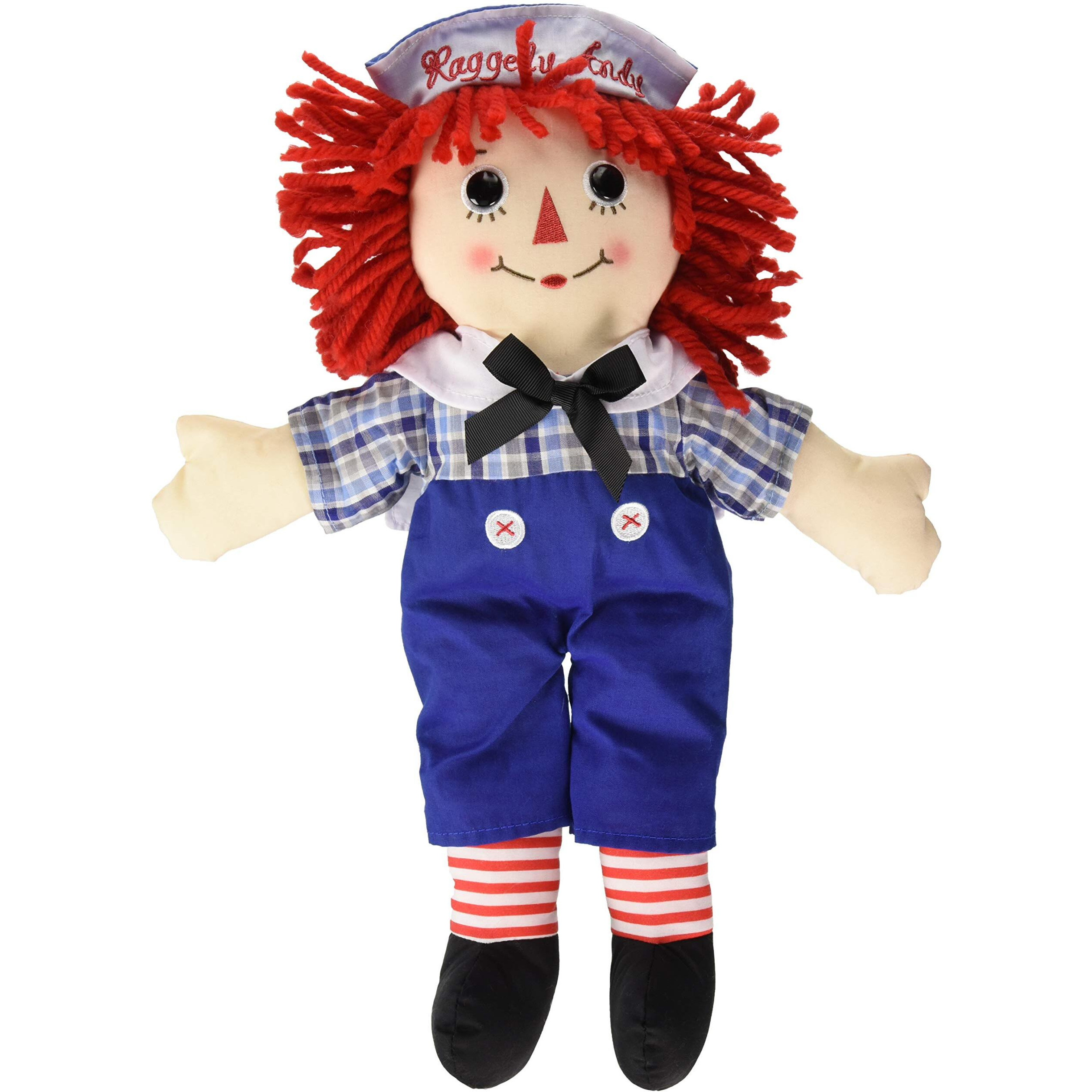 Bundle Of 2 Aurora Dolls - Large 16'' Classic Raggedy Ann And Raggedy Andy