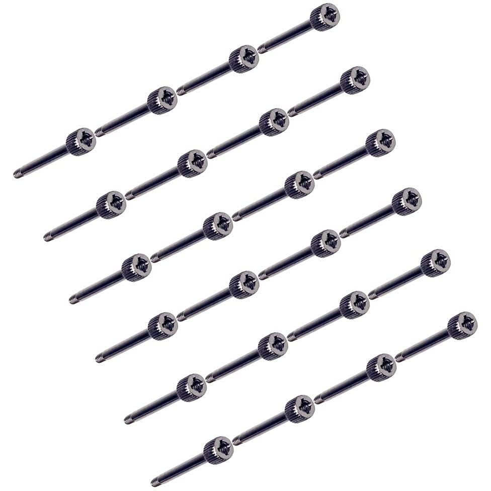 Apevia Cs-L63231-24 Screw Set T632 * 31 For Radiator Cpu Liquid Cooler (Connectable Screws)  24-Pack
