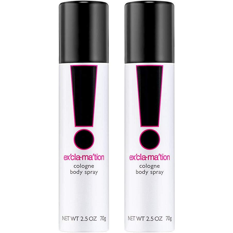 Exclamation B&W Women's Body Spray 75Ml  2.25 Fl Oz (Pack Of 2)