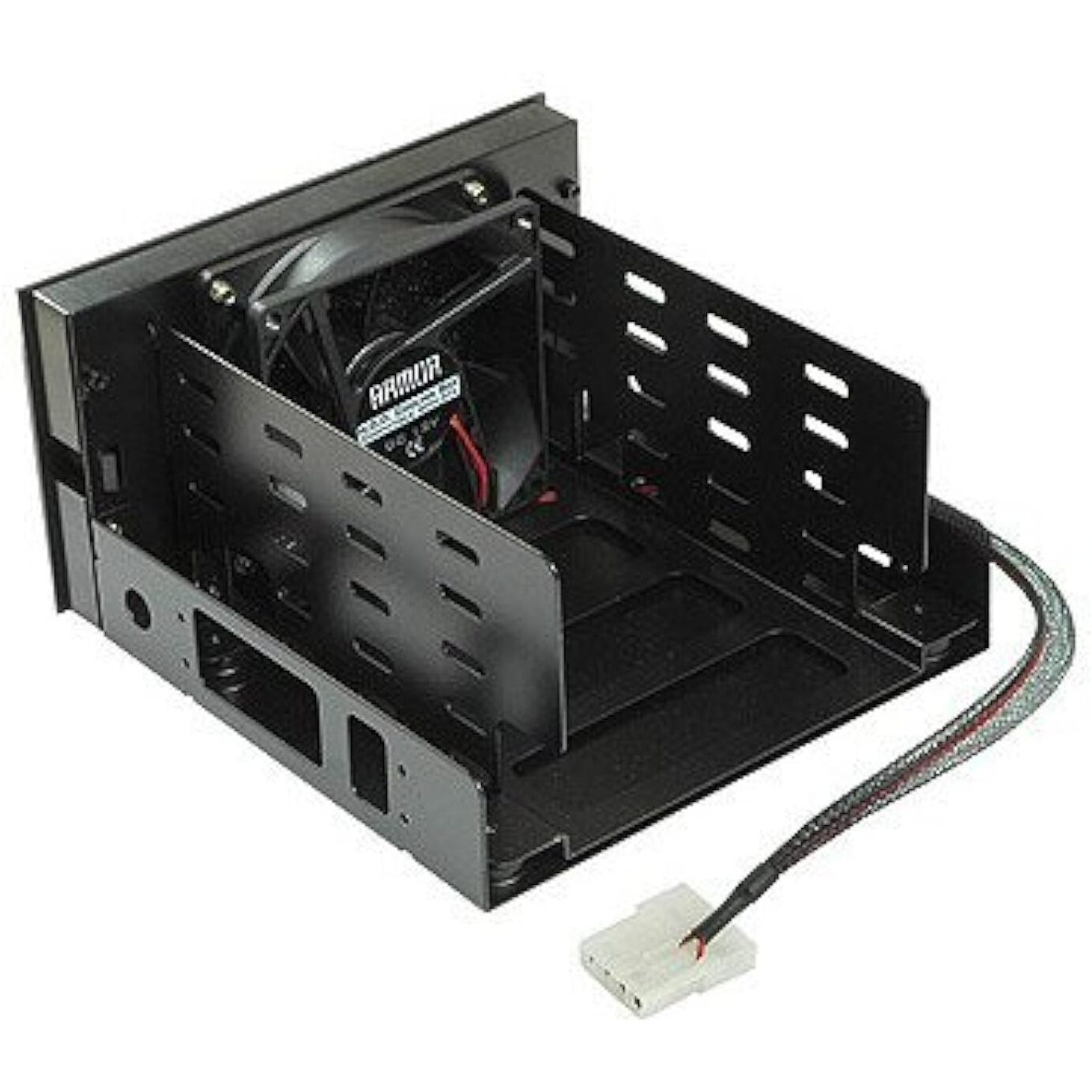 Evercool Dual 5.25 In. Drive Bay To Triple 3.5 In. Hdd Cooling Box