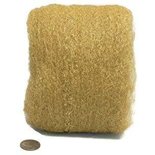 Brass Wool 3.5 Oz Skein/Pad/Wad -By Rogue River Tools. (Fine Grade) -Made In Usa  Pure Brass