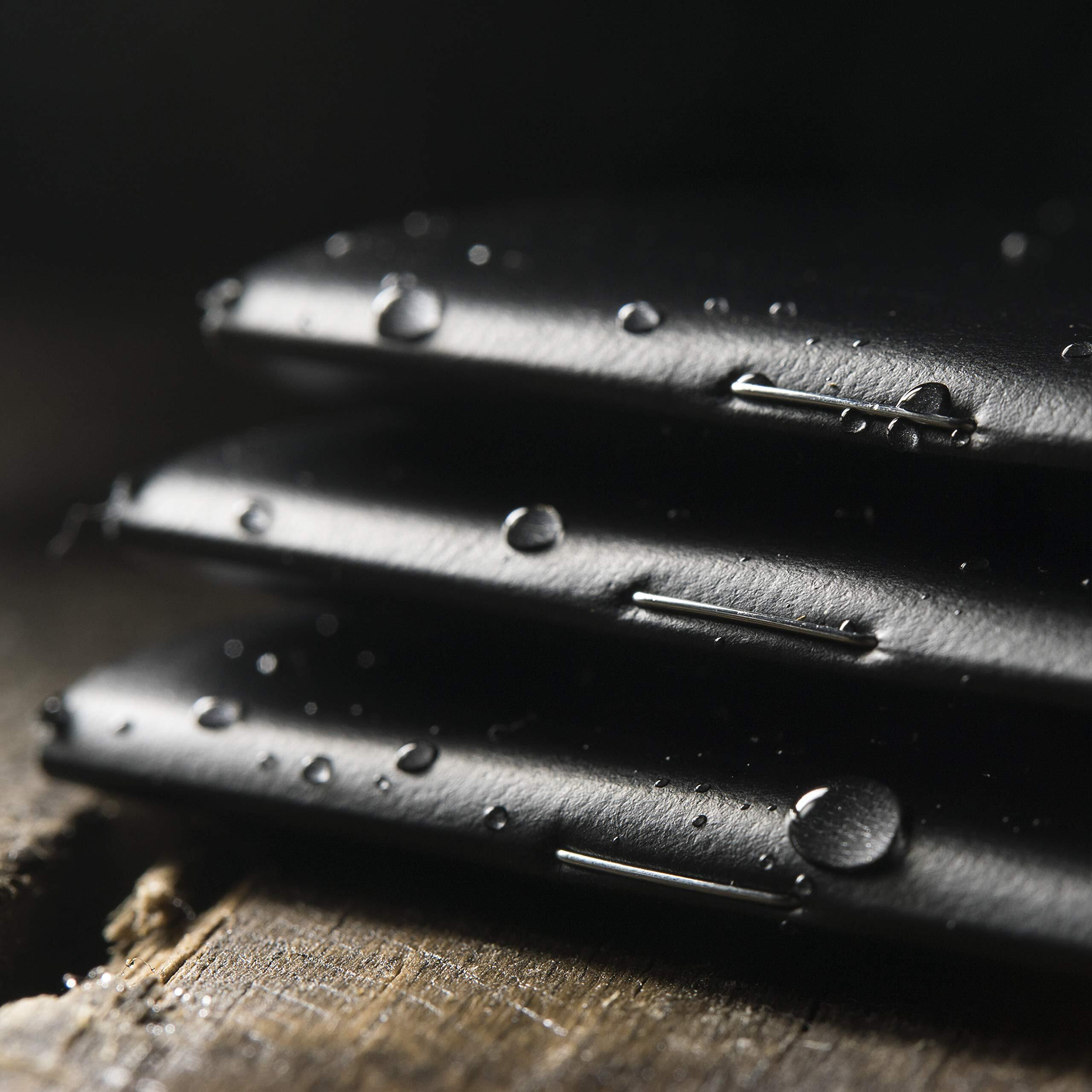 Rite In The Rain Weatherproof Mini-Stapled Notebook  3 1/4"" X 4 5/8""  Black Cover  Universal Pattern  3 Pack (No. 771Fx-M)