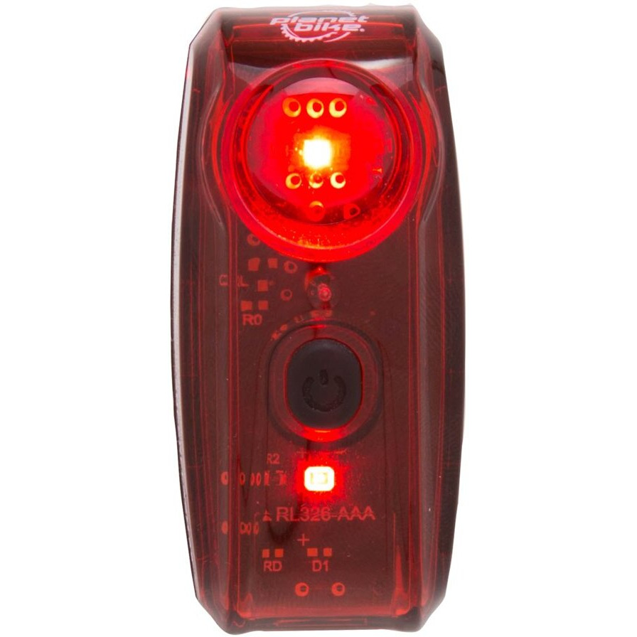 Planet Bike Superflash 65 Bike Tail Light Red/Black