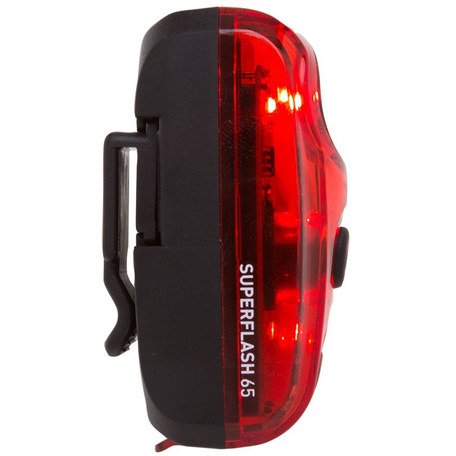 Planet Bike Superflash 65 Bike Tail Light Red/Black
