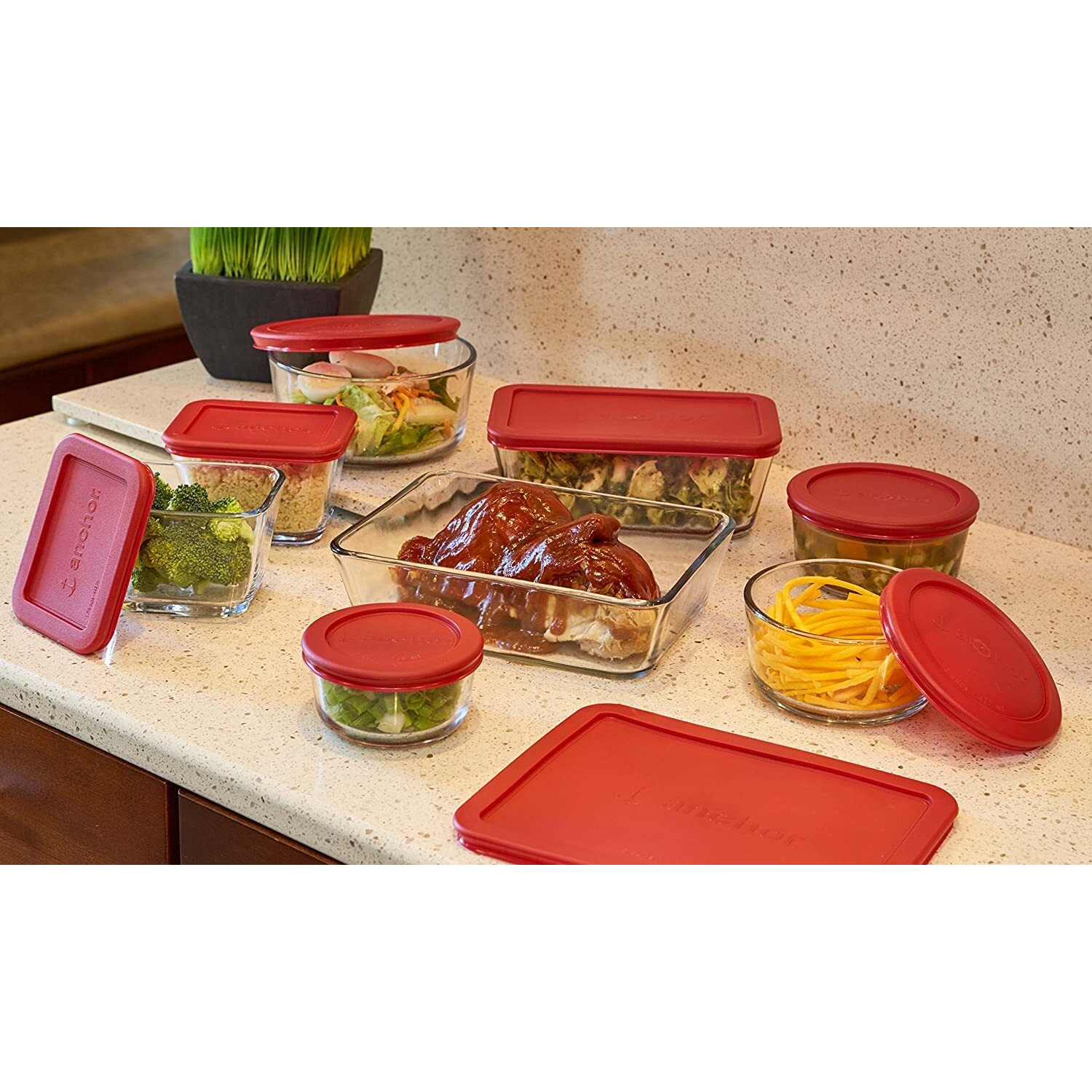 Pyrex 3-Cup Rectangle Food Storage Container