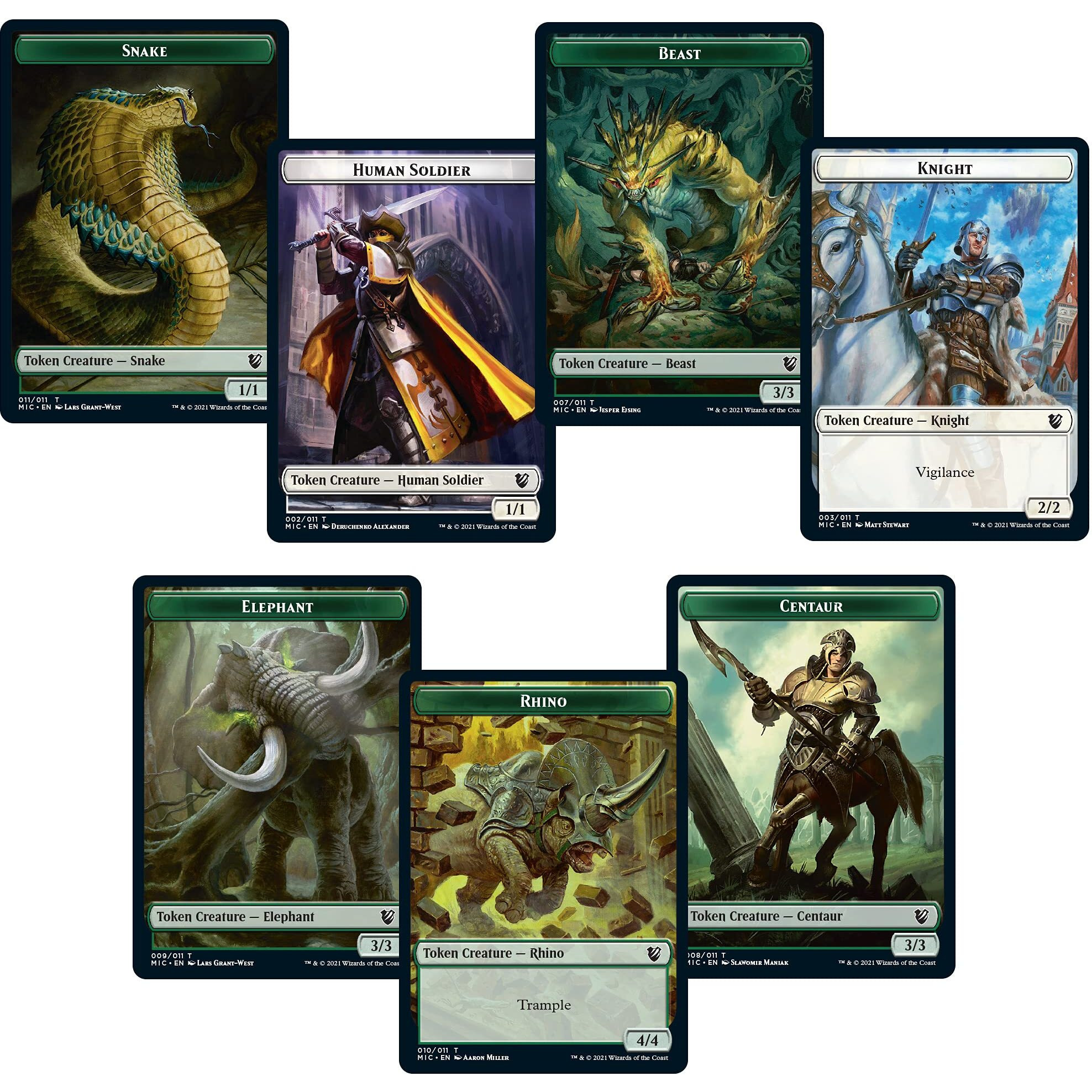 Magic The Gathering Innistrad Midnight Hunt Commander Deck - Coven Counters (Green-White)