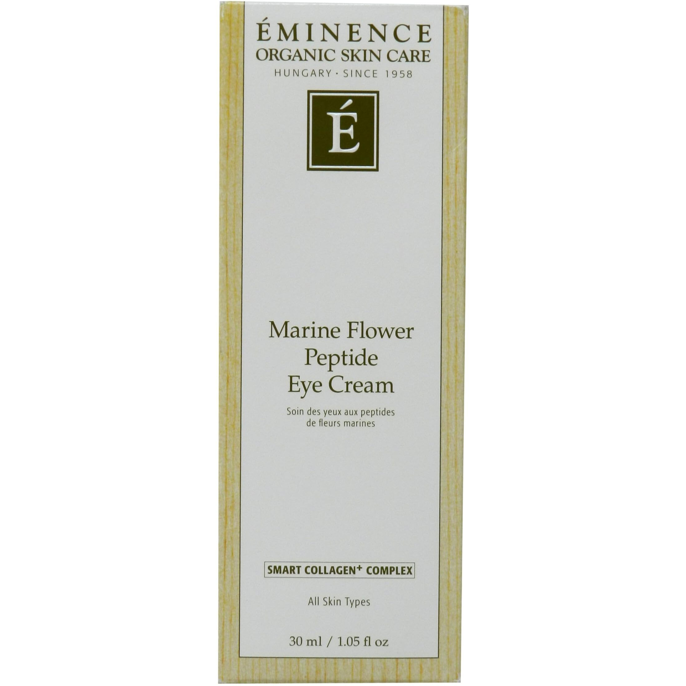 Eminence Organic Skincare Marine Flower Peptide  Eye Cream  1.05 Ounce
