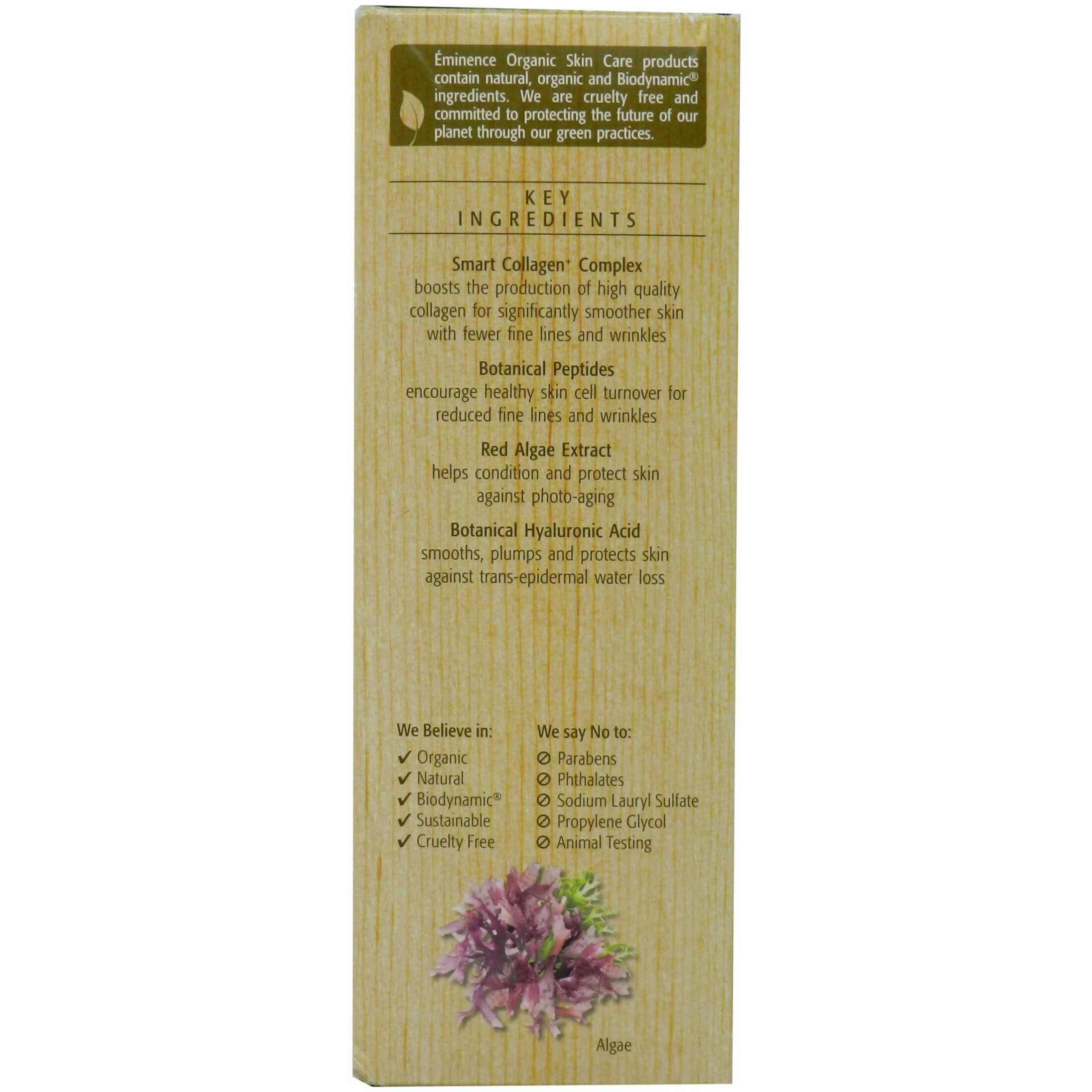Eminence Organic Skincare Marine Flower Peptide  Eye Cream  1.05 Ounce