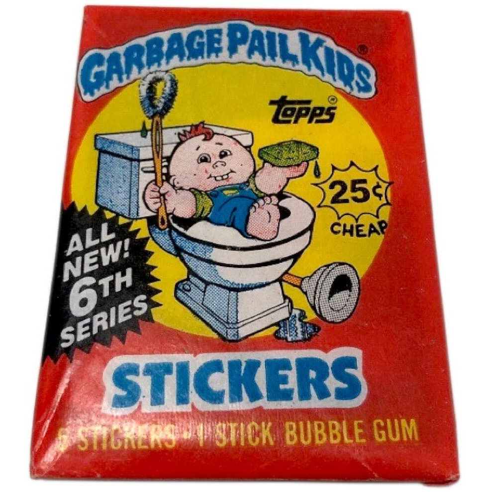 1986 Topps Garbage Pail Kids Original 6Th Series 6 Os6 Unopened Pack Gpk