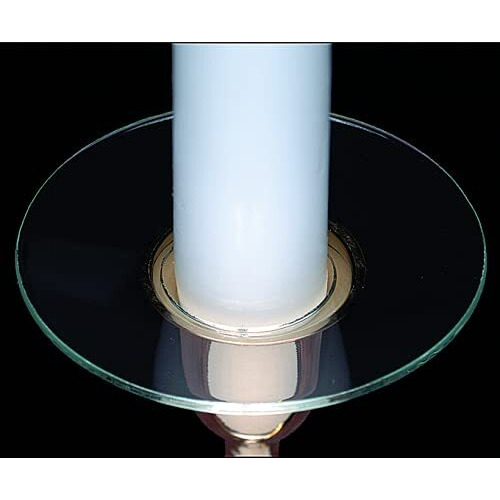 Biedermann & Sons Glass Bobeches  Clear  12-Count  Piece