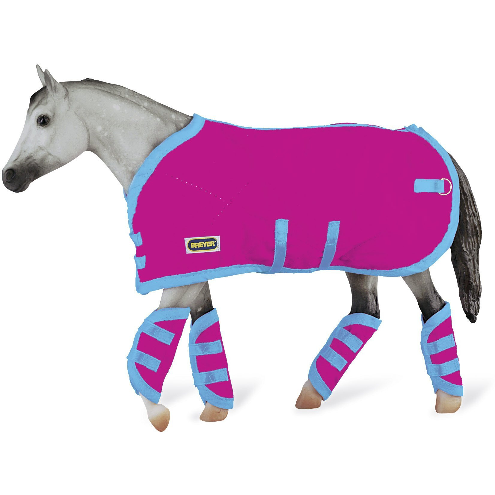 Reeves Breyer Tack Blanket & Shipping Boots - Hot Pink