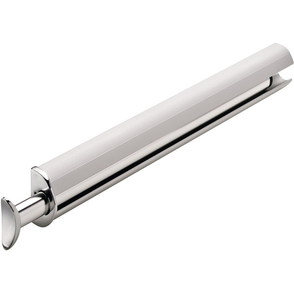 Hafele Synergy Elite 14 1/8"" Valet Closet Rod For Clothes Hangers And Hanging Garment Bags (Polished Chrome Finish)