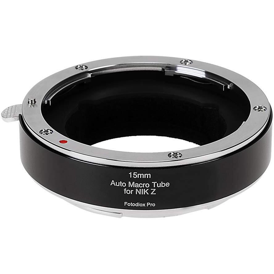 Fotodiox Pro Automatic Macro Extension Tube  15Mm Section - For Nikon Z-Mount Milc Cameras For Extreme Close-Up Photography