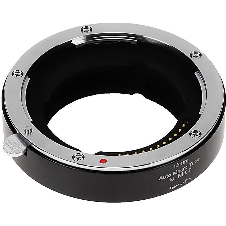Fotodiox Pro Automatic Macro Extension Tube  15Mm Section - For Nikon Z-Mount Milc Cameras For Extreme Close-Up Photography