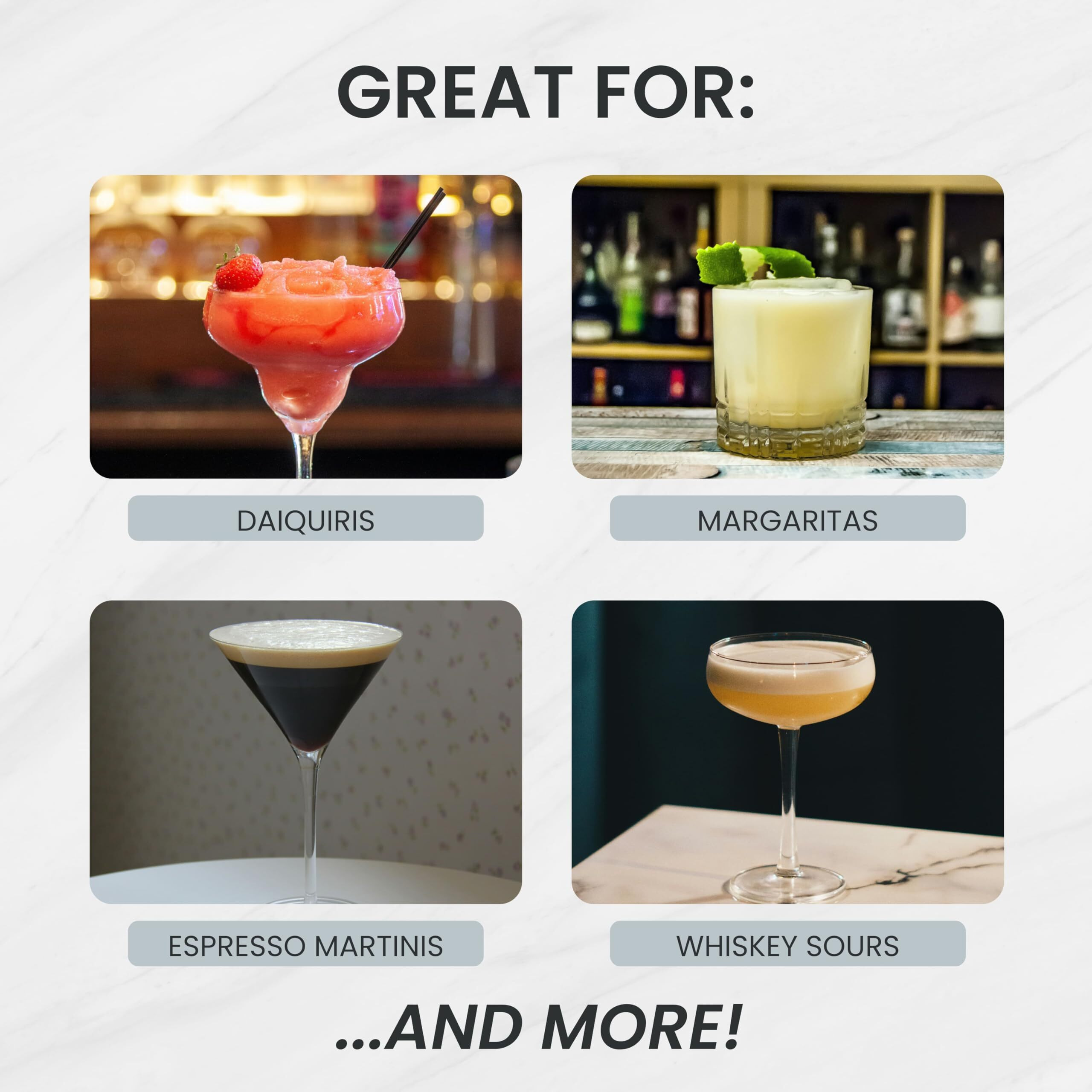 A Bar Above 4-Piece Cocktail Shaker Set For Professional & Home Bar - Premium Bar Kit Gifts Includes Strainer  Japanese Jigger & Boston Shaker Set