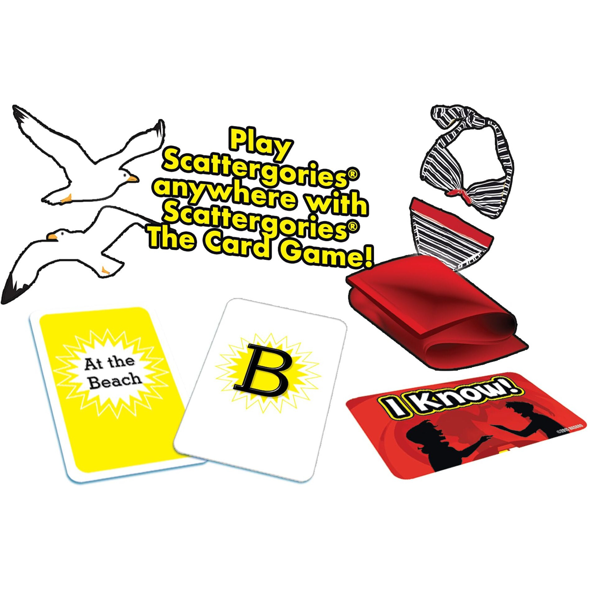 Winning Moves Scattergories The Card Game Games Usa  Fast-Paced Play At Once Card Game Of Categories  For 2 Or More Players  Ages 8+