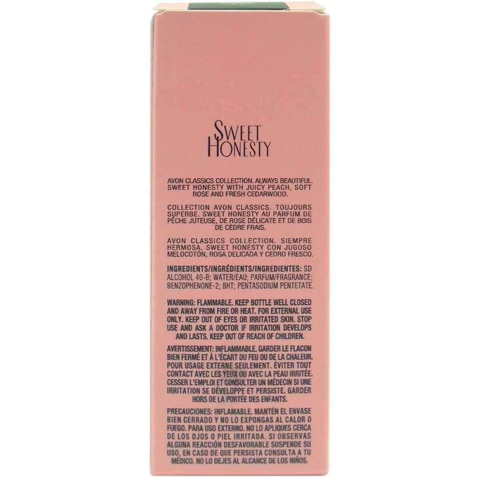 Sweet Honesty By Avon Cologne Spray 1.7 Oz Women