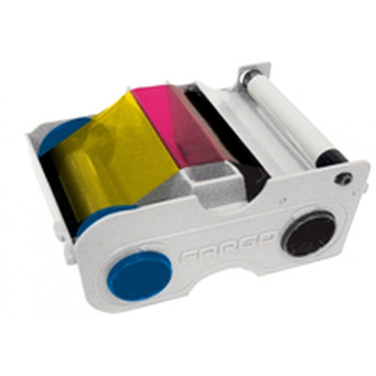 Fargo Dtc1000 Ymcko Ribbon Cartridge W/ Cleaning Roller - 45000