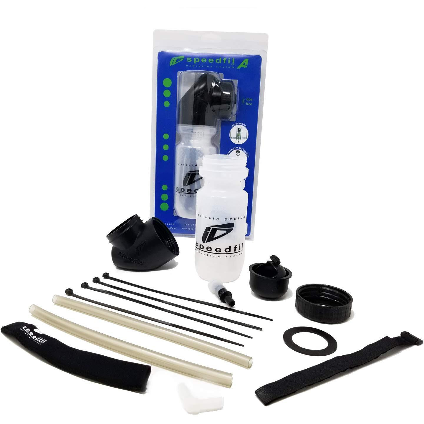 Speedfil A2 Bicycle Water Bottle  Between The Arms Hands-Free Hydration System With Refill Port