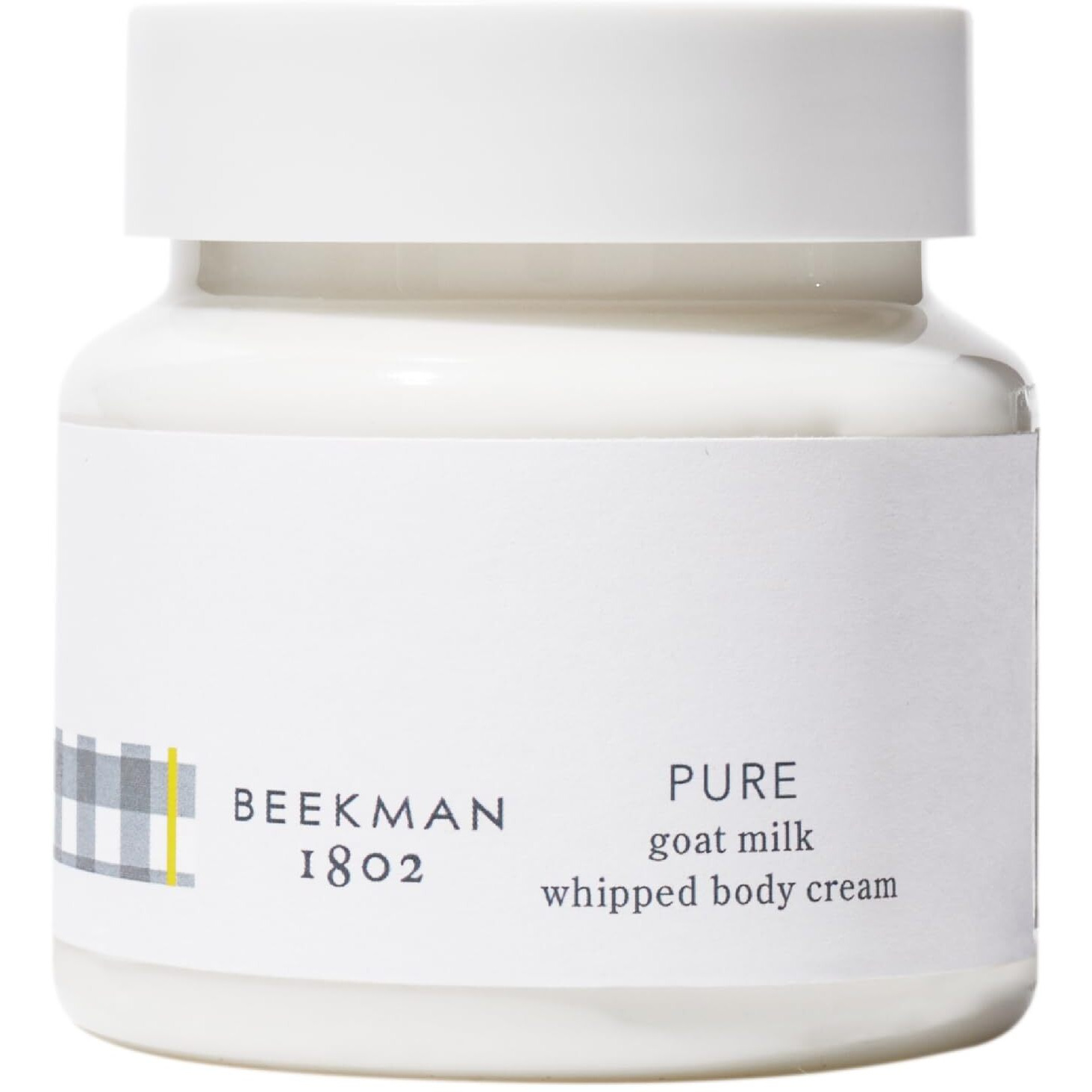 Beekman 1802 Whipped Body Cream  Pure - Fragrance Free - 8 Oz - Intensely Hydrating & Softens Skin - With Goat Milk - Good For Sensitive Skin - Cruelty Free