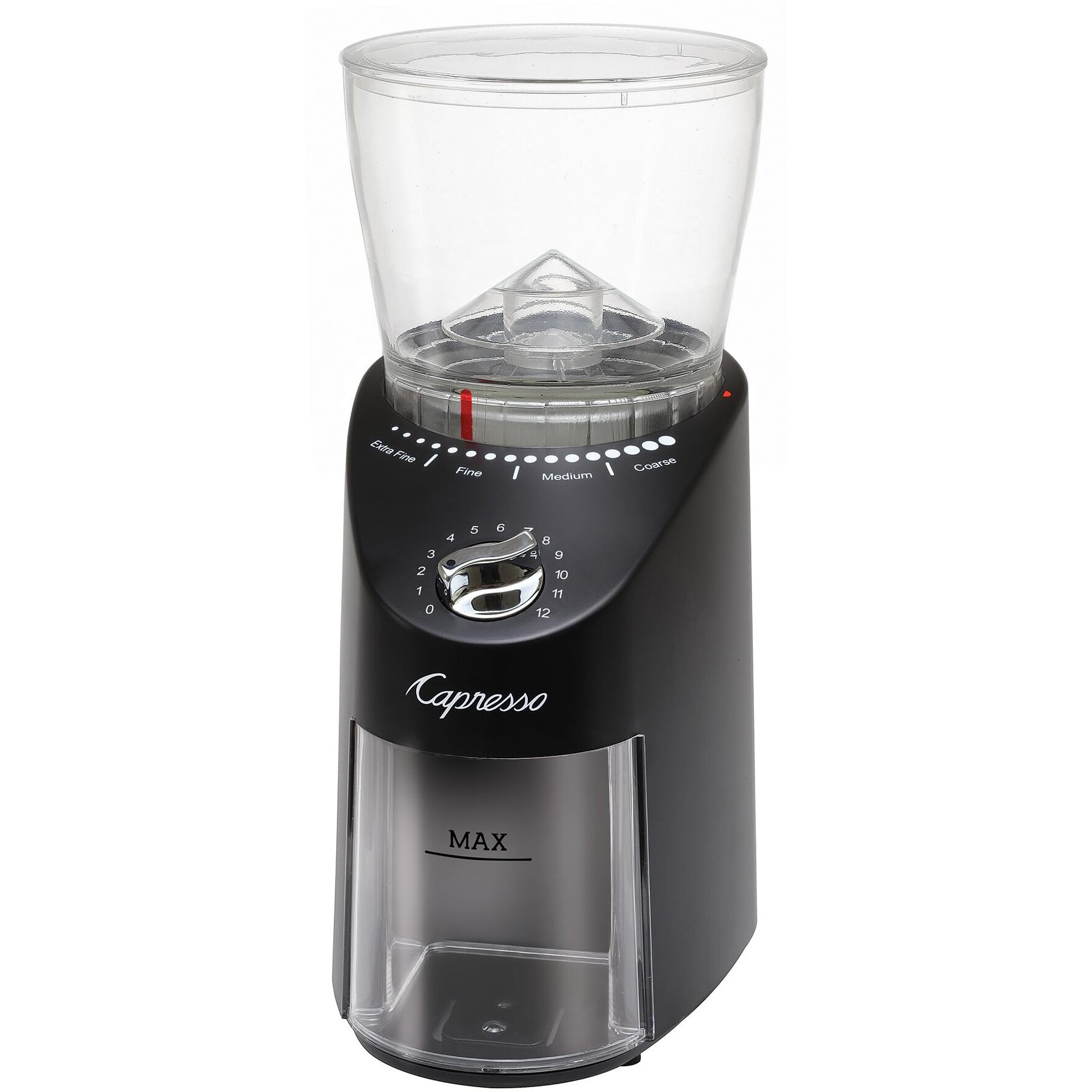 Capresso Infinity Plus Black Conical Burr Grinder