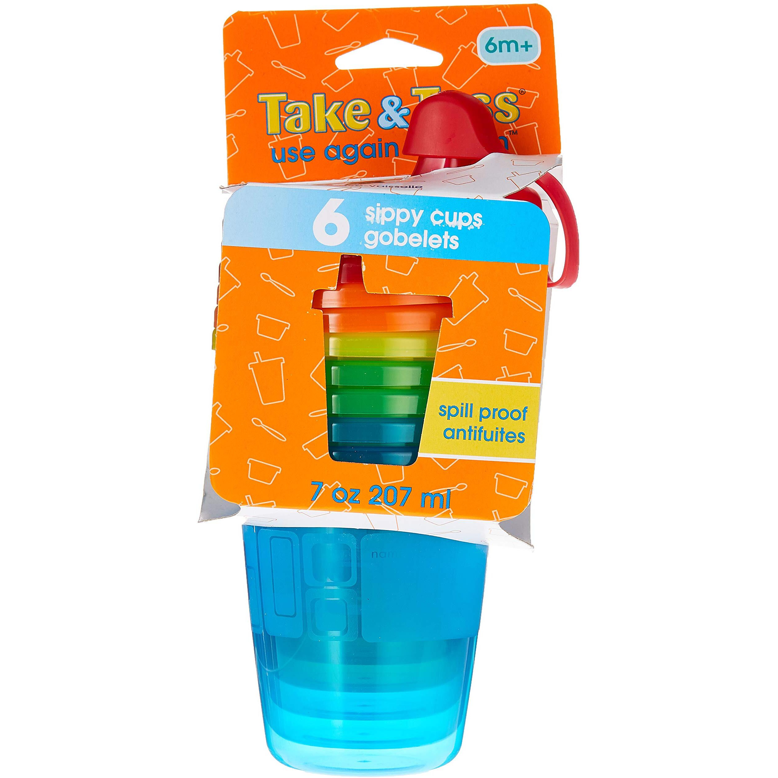 The First Years Take And Toss Spill-Proof Cups  7 Ounce