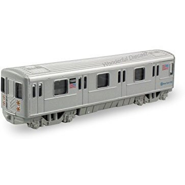 Metro Diecast Model Subway Train 7""