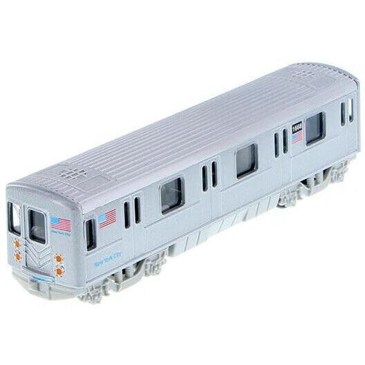 Metro Diecast Model Subway Train 7""