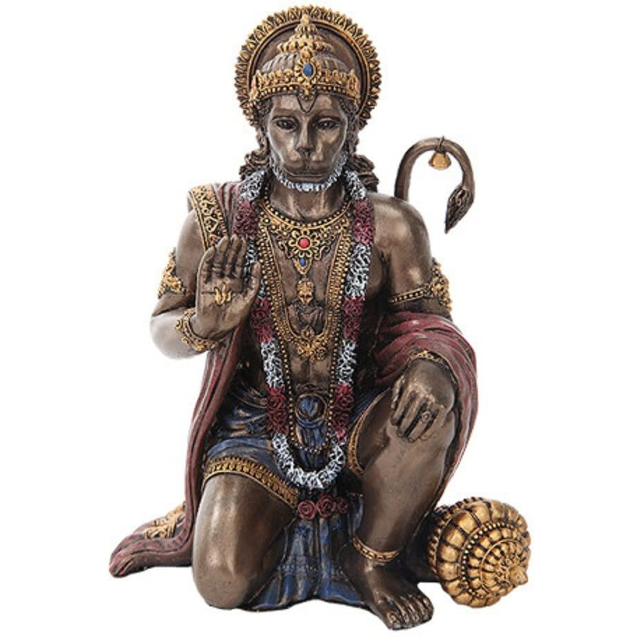 Ptc 6 Inch Hanuman Mythological Indian Hindu God Resin Statue Figurine