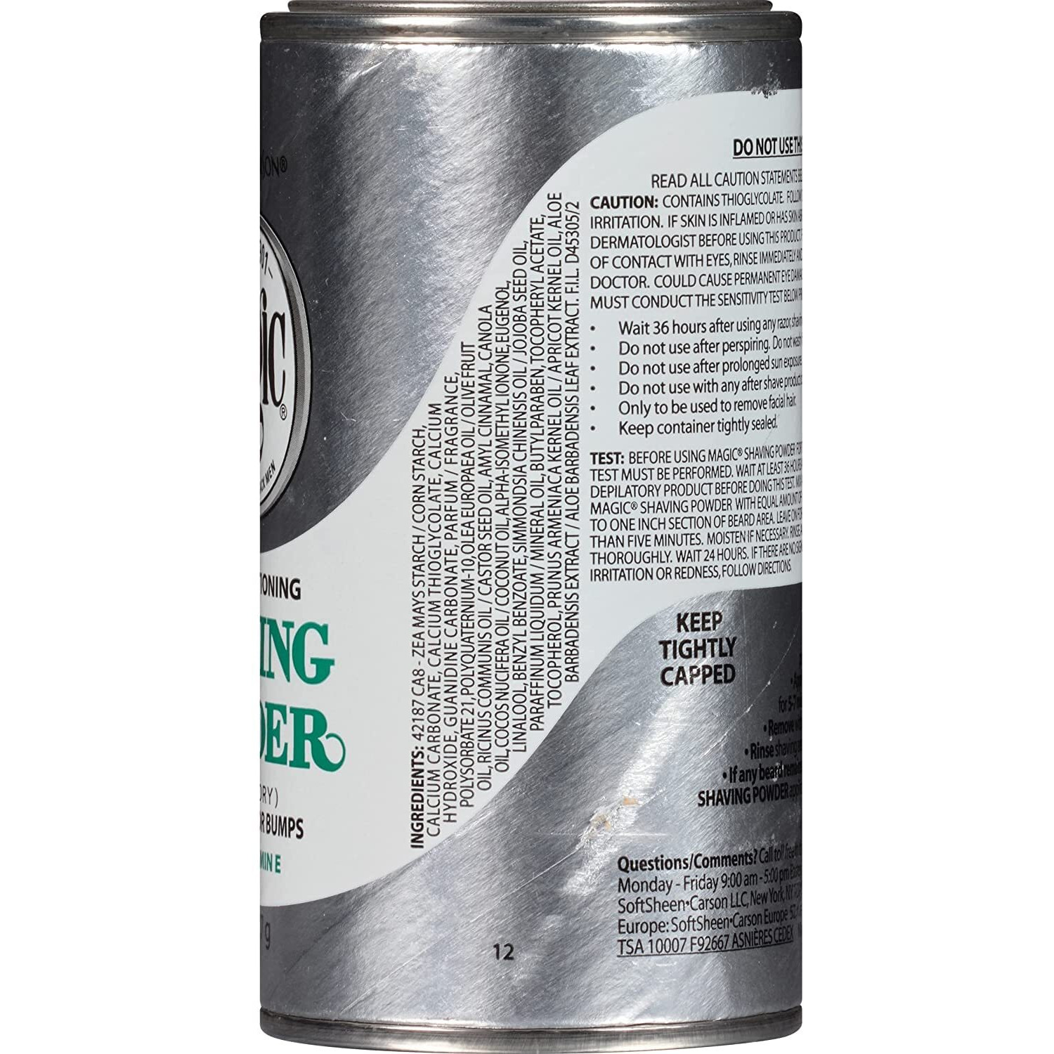 Magic Platinum Shaving Powder 4.5Oz. Skin Conditioning (3 Pack)