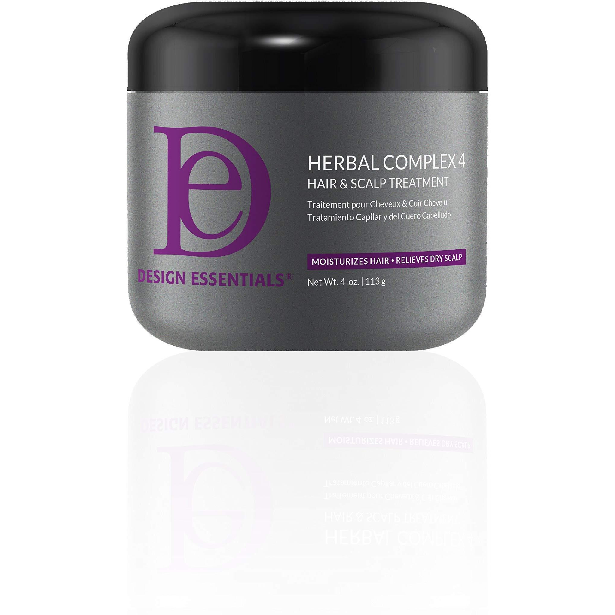 Design Essentials Herbal Complex 4 Hair & Scalp Treatment - 4 Oz