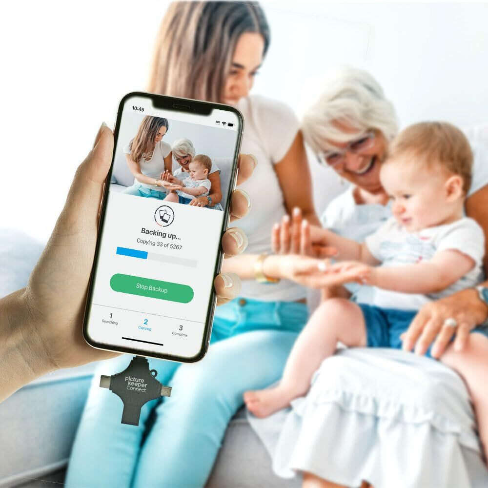 Picture Keeper Connect Photo & Video Usb Flash Drive For Apple  Android & Pc Devices  64Gb Thumb Drive