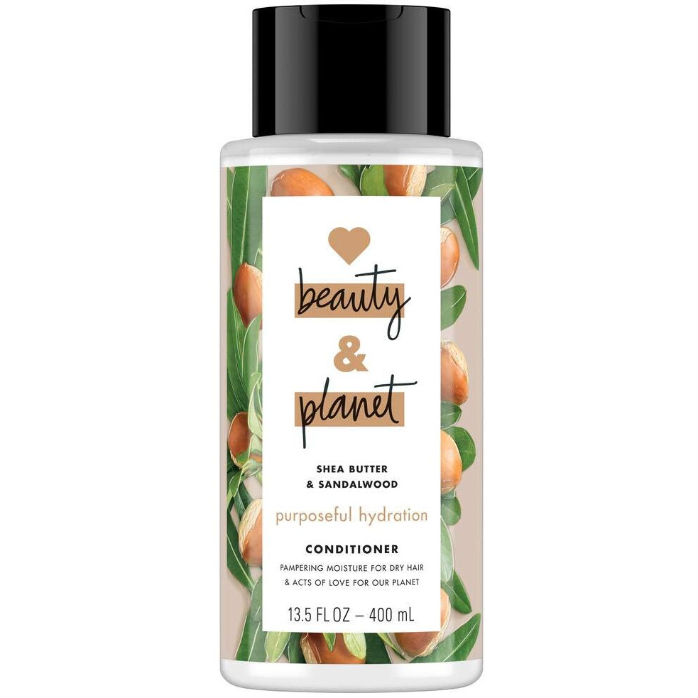Love Beauty And Planet Purposeful Hydration Shea Butter & Sandalwood Cleansing Conditioner  13.5 Oz