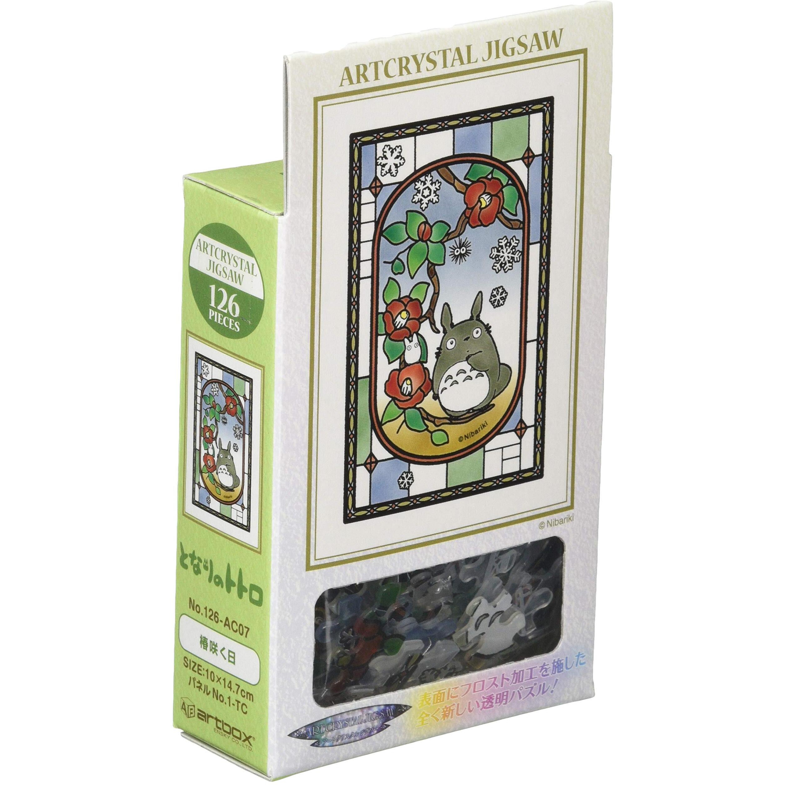 Ensky My Neighbor Totoro - Blooming Camellia Art Crystal Jigsaw Puzzle (126 Piece)